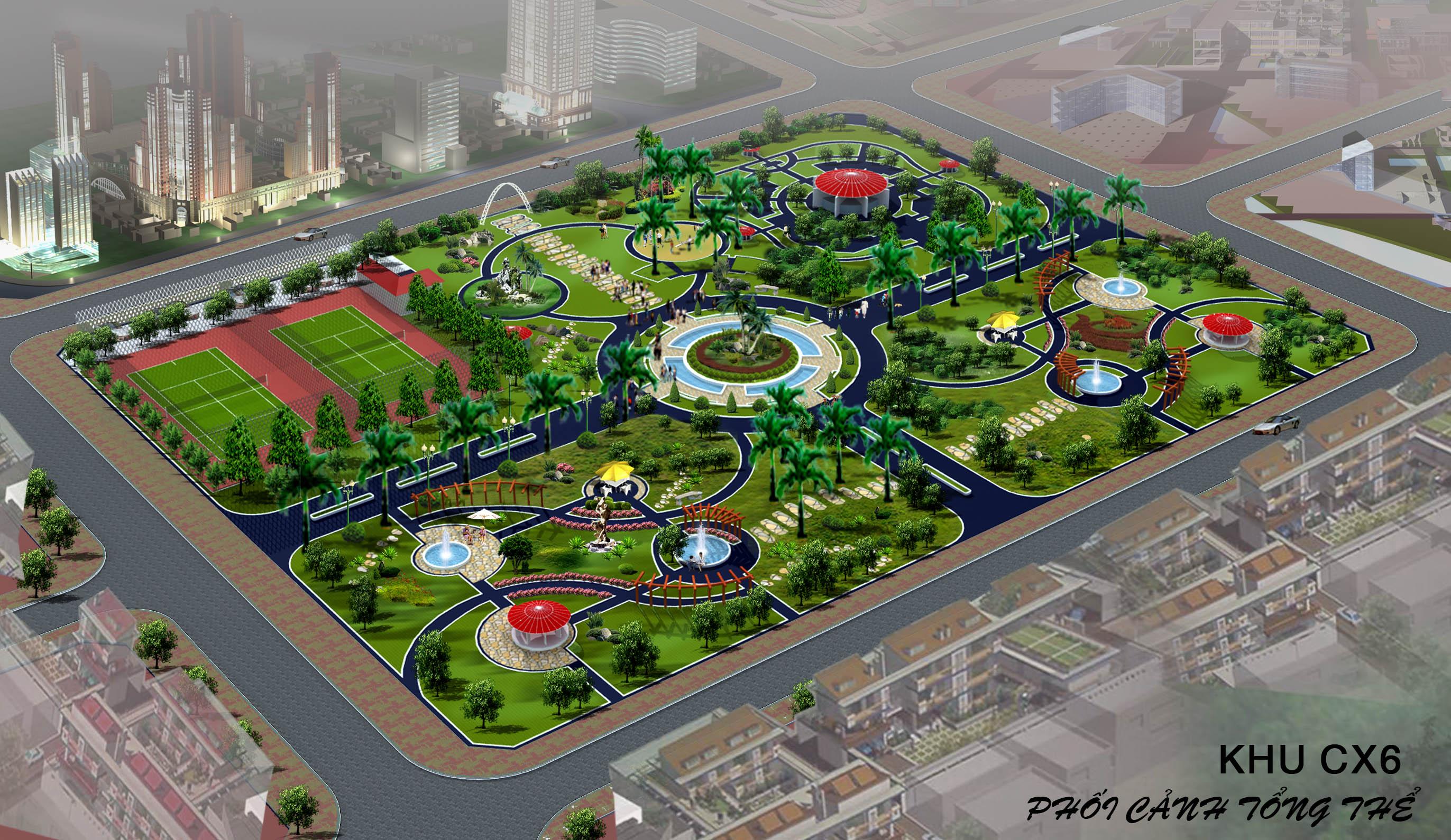 Quản lý cây xanh trên GIS